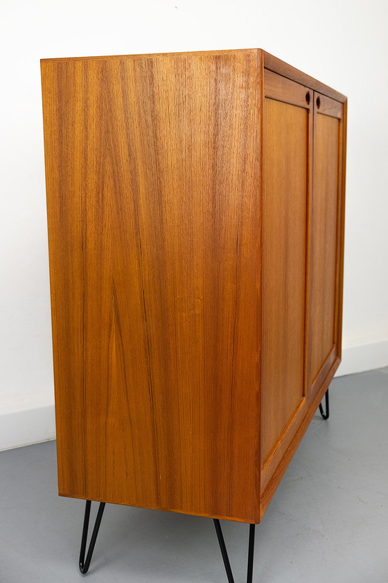 Image 1 of Danish Teak Cabinet by H. W. Klein for Bramin, 1960s