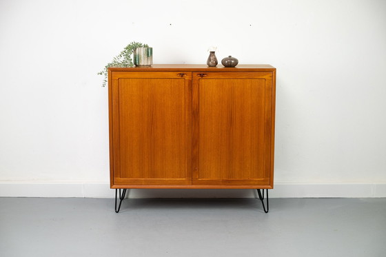 Image 1 of Danish Teak Cabinet by H. W. Klein for Bramin, 1960s