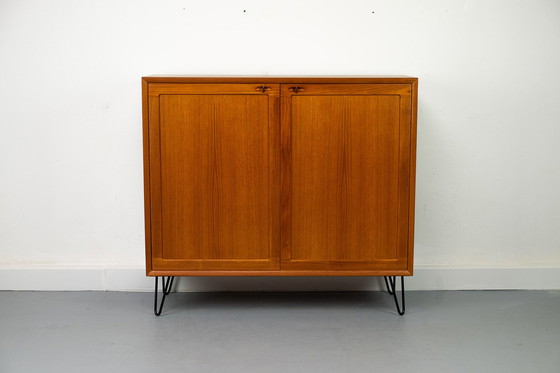Image 1 of Danish Teak Cabinet by H. W. Klein for Bramin, 1960s