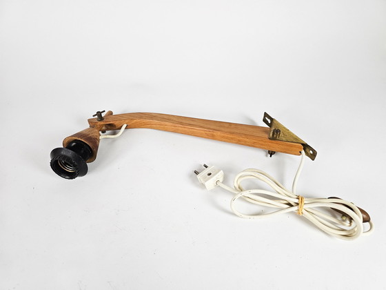 Image 1 of Mid century – Schwinge – skandinavisch – dänisch – Teak – Messing – 60er Jahre