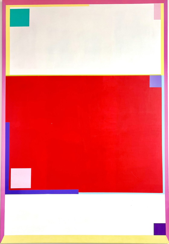 Image 1 of Ernst Klein - Komposition in Rot