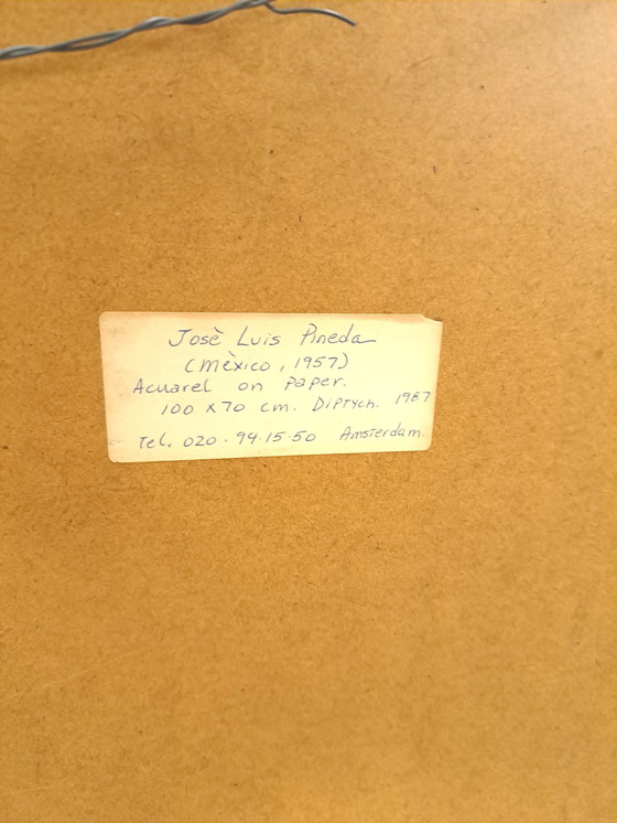 Image 1 of Satz Aquarellmalerei Jose Luis Pineda