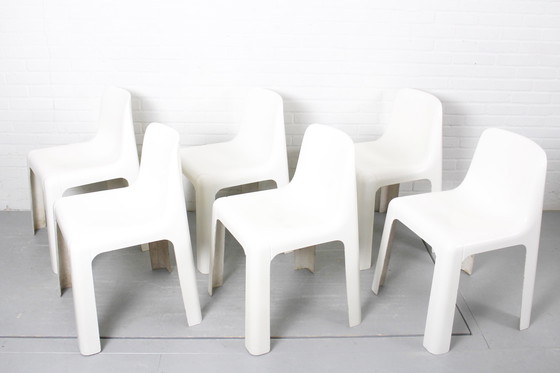 Image 1 of 6x Roche Bobois OZOO 700 Stühle von Marc Berthier