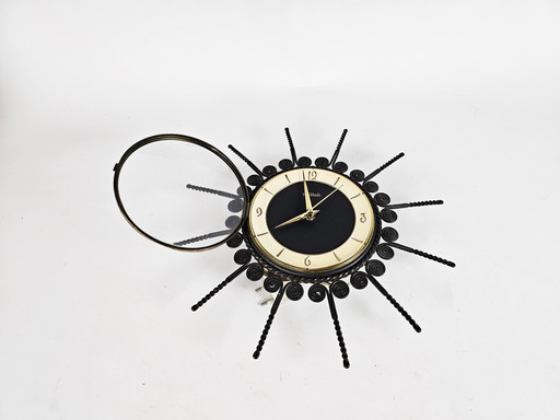 MCM Hilbink – Westdeutschland – Wanduhr – elektrisch – Solaruhr – 1960er Jahre