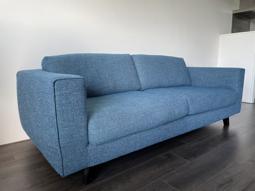 Blaues 3-Sitzer-Sofa von Seven Days