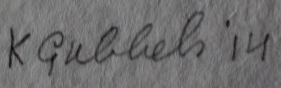 Image 1 of Klaas Gubbels: Holzschnitt - 2014