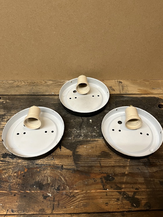 Image 1 of 3x Deckenlampen aus der mid century