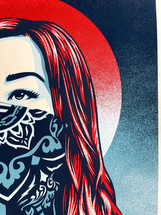 Image 1 of Siebdruck Shepard Fairey (OBEY) - Just Future Rising