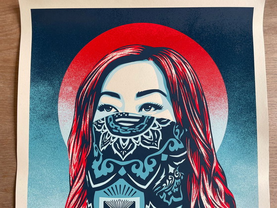 Image 1 of Siebdruck Shepard Fairey (OBEY) - Just Future Rising