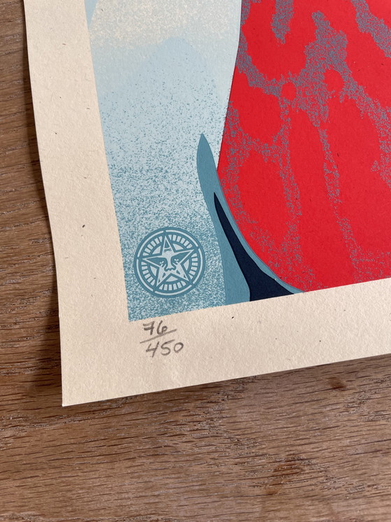 Image 1 of Siebdruck Shepard Fairey (OBEY) - Just Future Rising