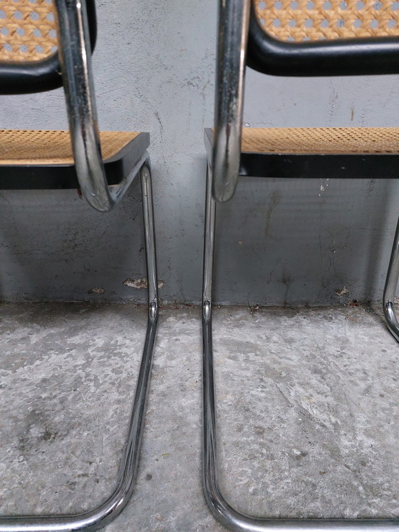 Image 1 of 2x Marcel Breuer Esszimmerstühle