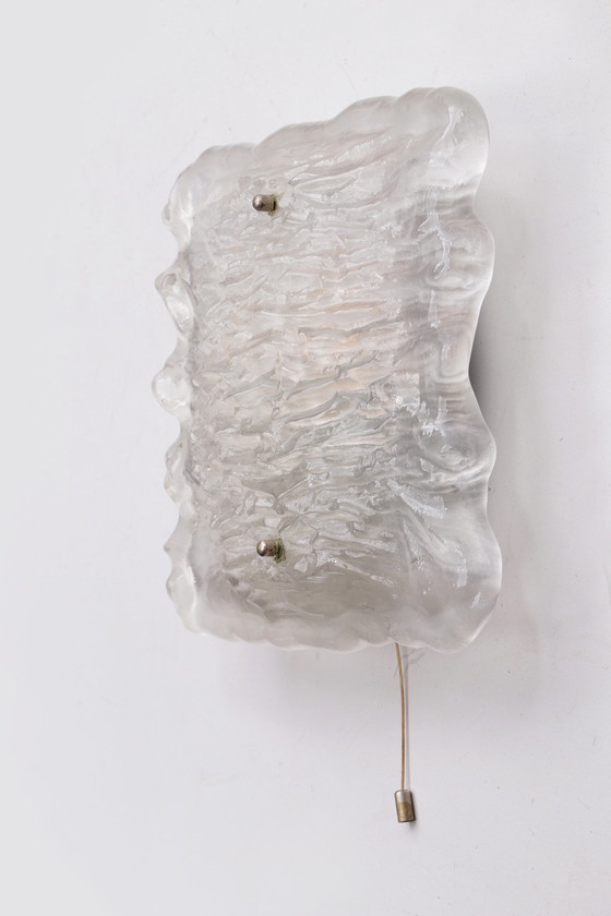 Image 1 of Schöne große Wandleuchte aus wunderschönem Milchglas, 1960, Deutschland
