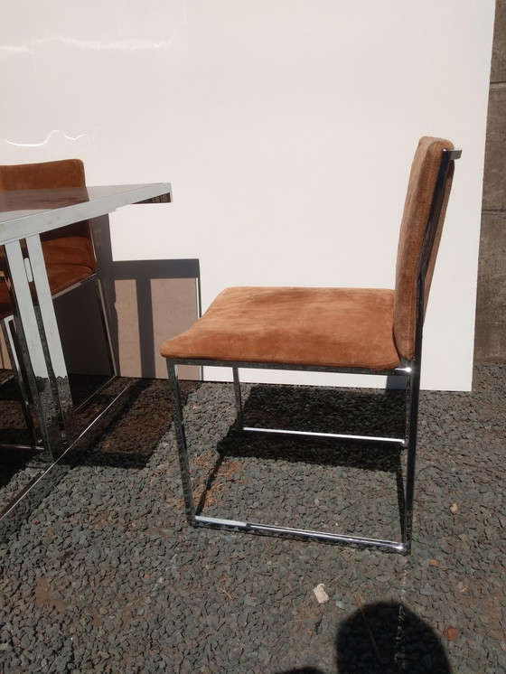 Image 1 of Belgochrom Tisch und 6 Stühle