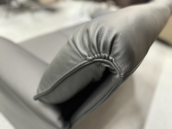 Image 1 of Leolux Bora Beta 2-Sitzer-Sofa aus schwarzem Leder