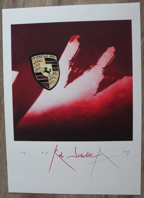 Image 1 of Rob Scholte - Giclée: Porsche('334')