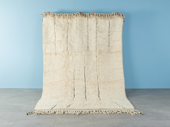 Image 1 of Berber-Teppich mit verwischenden Linien