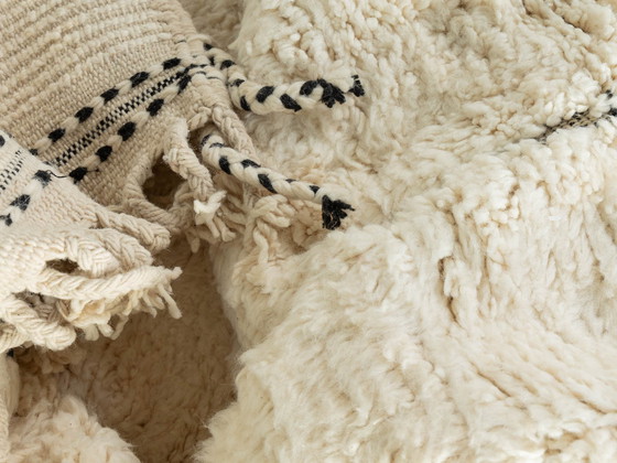 Image 1 of Berber-Teppich mit verwischenden Linien