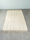 Berber-Teppich mit verwischenden Linien