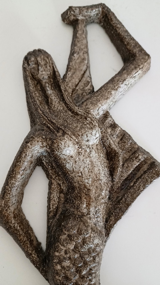 Image 1 of Amha Keramik Vintage Meerjungfrau