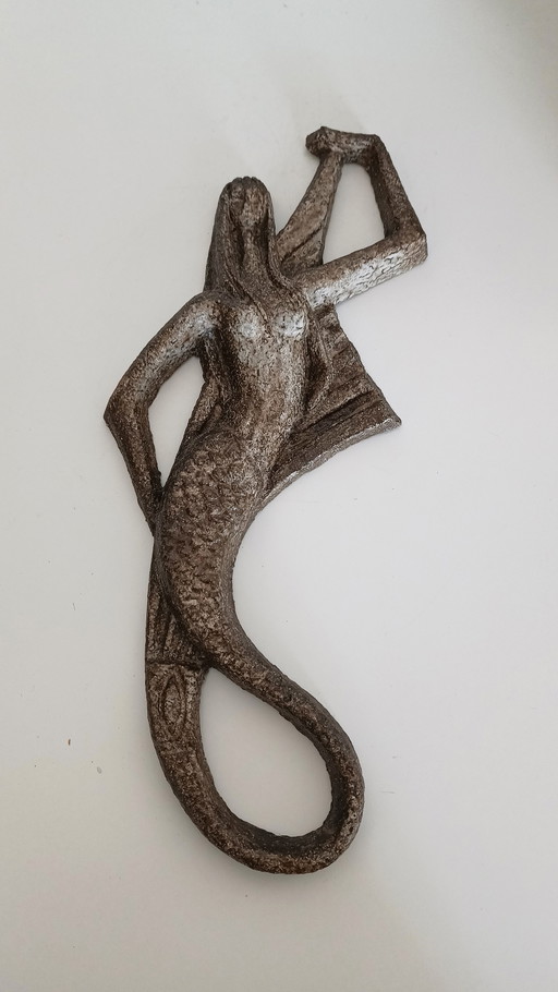 Amha Keramik Vintage Meerjungfrau