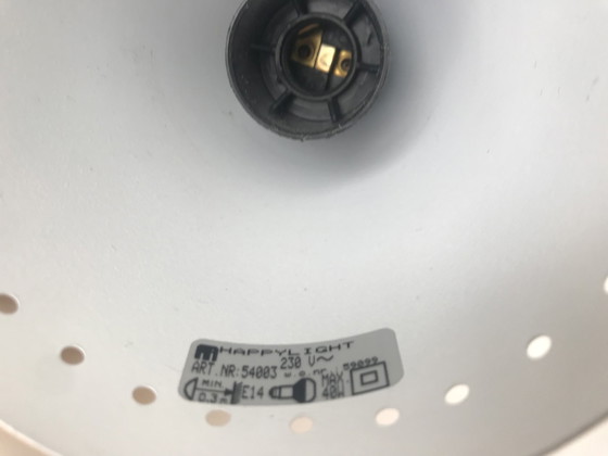 Image 1 of Happylight Vintage Klemmspot im Memphis -Stil.