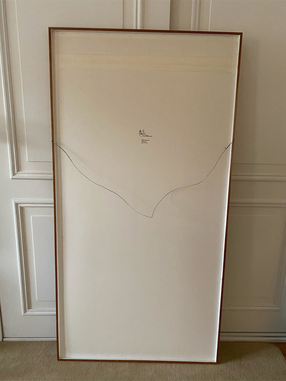 Image 1 of Valerio Adami Der Besuch 1990 Lithographie