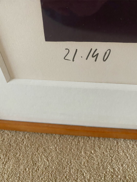 Image 1 of Valerio Adami Der Besuch 1990 Lithographie