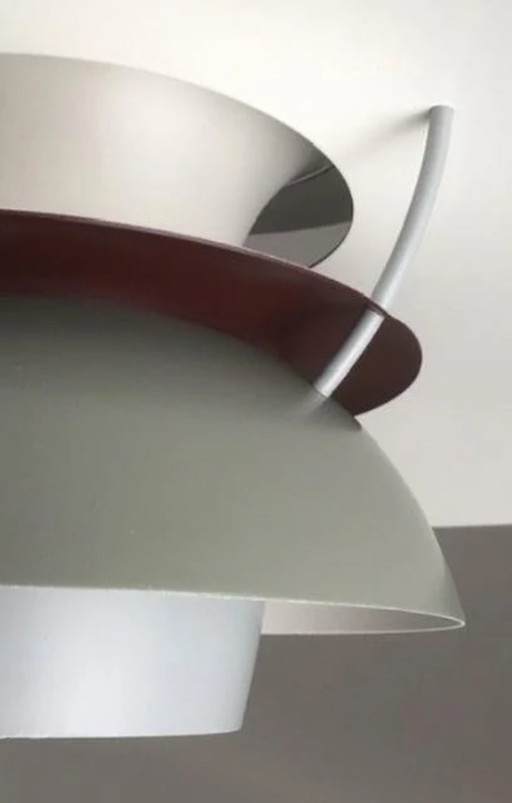 Vintage Louis Poulsen PH5 Grau/ Weiß