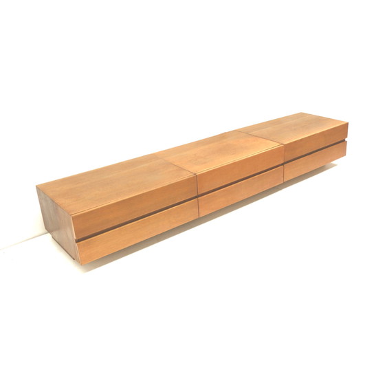 Image 1 of Niedriges Vintage Sideboard mit Schubladen aus den 1970er Jahren