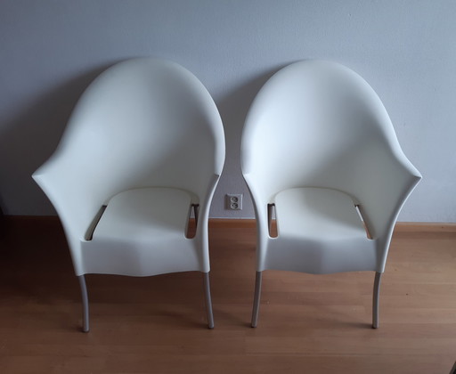 2x Philippe Starck Atlantic Collect Lord Yo Stühle