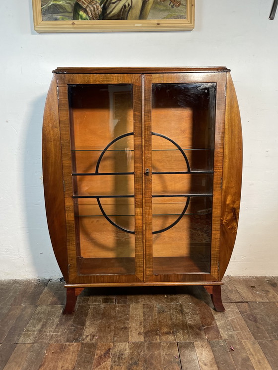 Image 1 of Art Deco Vintage Vitrine