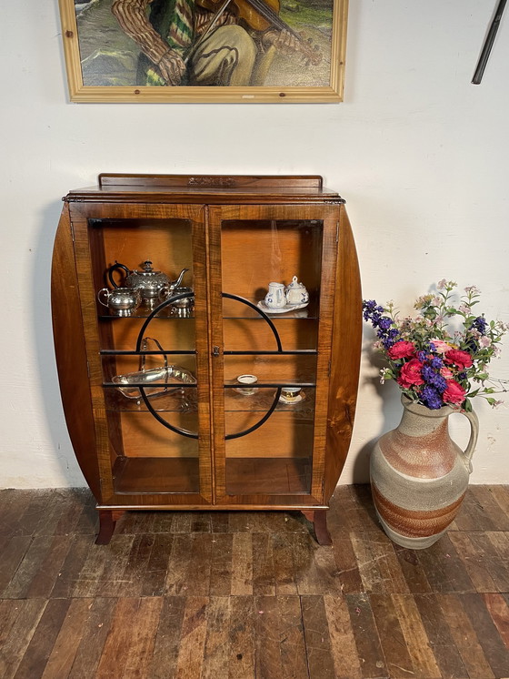 Image 1 of Art Deco Vintage Vitrine