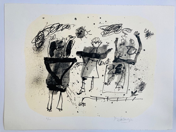 Image 1 of Kees Salentijn – Partytime III Litho