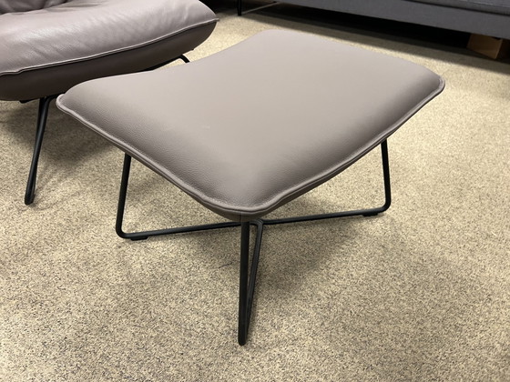 Image 1 of Rolf Benz 394 Sessel mit Ottomane