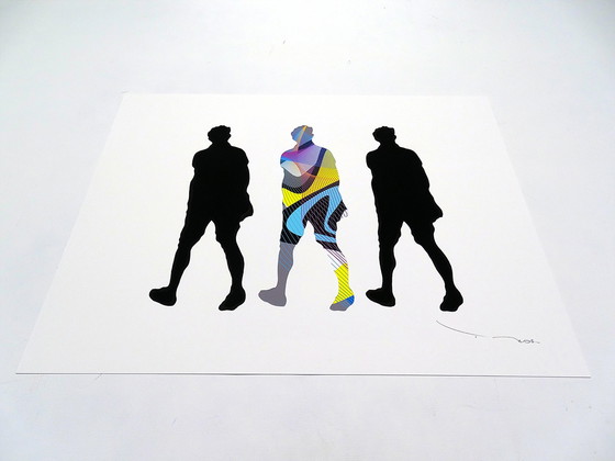 Image 1 of Tehos - Drei Männer, die nach rechts schauen - V01-2023