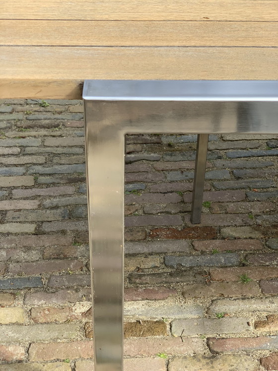 Image 1 of Royal Botanica Gartentisch + 6x Barlow Tyrie Stuhl