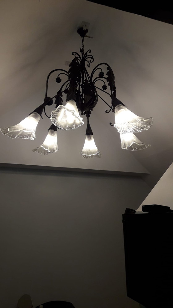 Image 1 of Kronleuchter und Wandlampen aus Murano