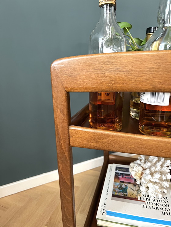 Image 1 of Danish Design Barcart aus massivem Teakholz. 