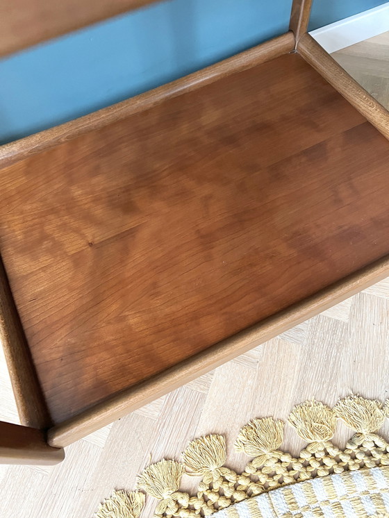 Image 1 of Danish Design Barcart aus massivem Teakholz. 