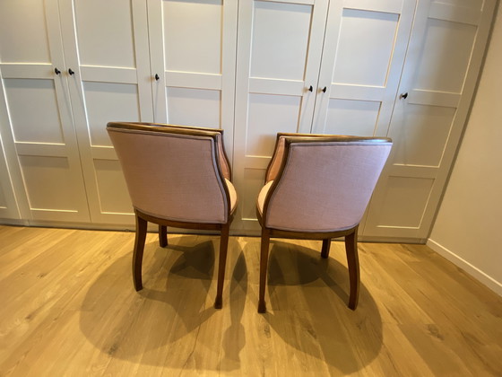 Image 1 of 2x Art Deco Clubsessel