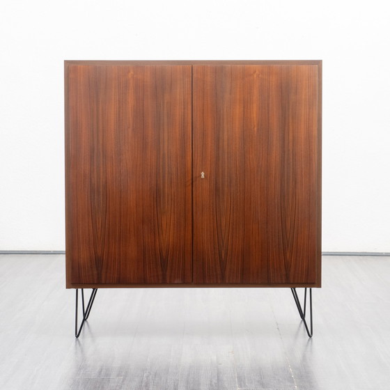 Image 1 of 60er Jahre Highboard, Nußbaum, restauriert