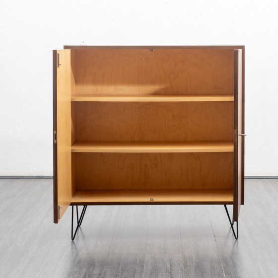 Image 1 of 60er Jahre Highboard, Nußbaum, restauriert