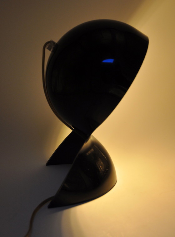 Image 1 of Set mit 2 schwarzen Artemide Dalù-Lampen (Vico Magistretti)