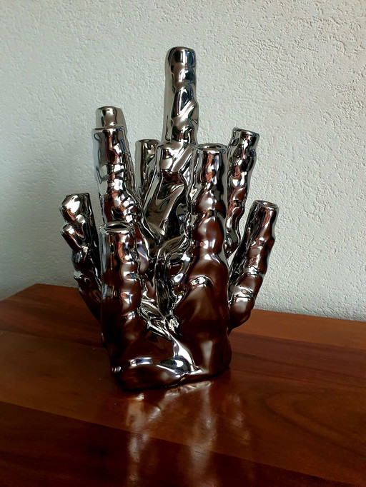 Tulpenvase von Pols Potten in Koralle