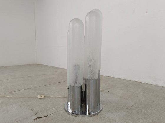 Image 1 of Tischleuchte aus Muranoglas von Carlo Nason, 1970er Jahre