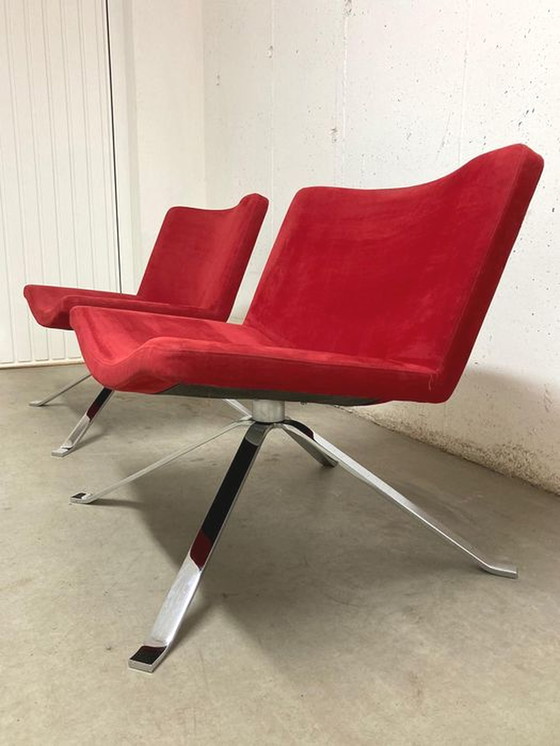 Image 1 of 2x Peter Maly Tonon Sessel - Welle 901.51