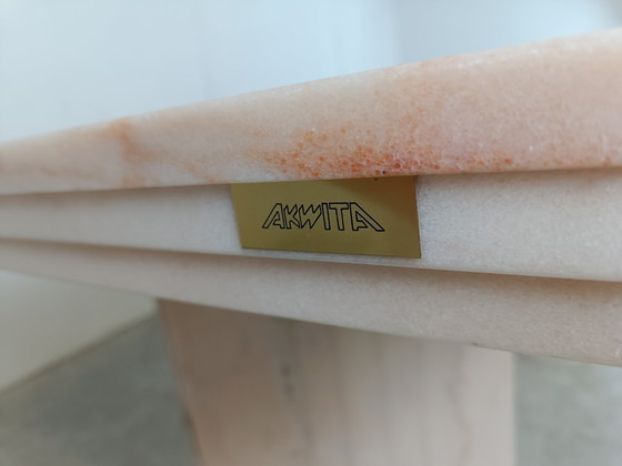 Image 1 of Vintage Esstisch aus Marmor