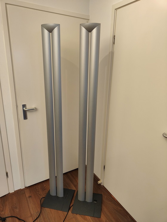 Image 1 of 2x Belux Stele Uplighter Halogenlampe