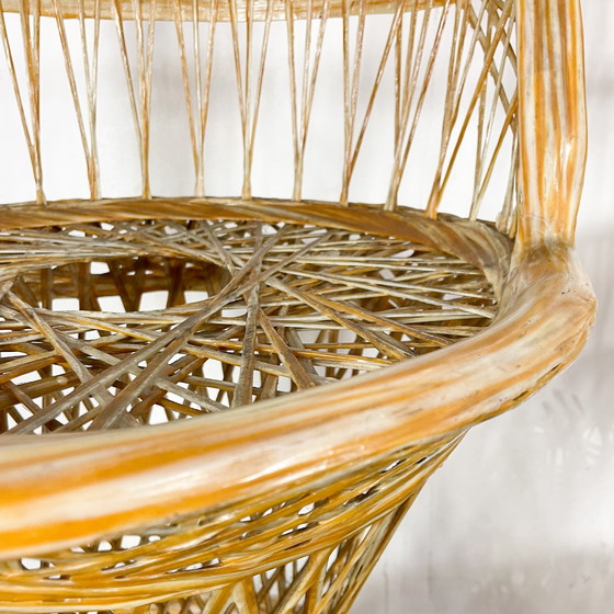 Image 1 of 2x Russel Woodard Vintage Barhocker