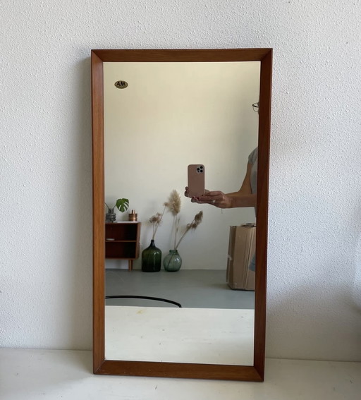 Vintage Spiegel aus Teakholz